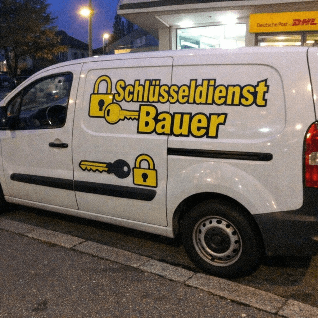 Einsatzfahrzeug bereit zur schnellen Abfahrt in Friedrichshafen.